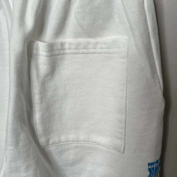 NWT Frankie’s Bikinis White Frank High Waist Sweatpants - Picture 12 of 13